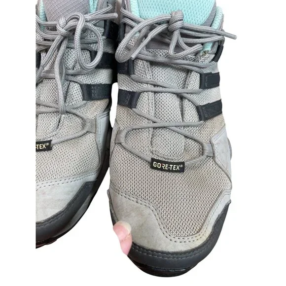 Adidas Terrex Womens GORE-TEX Gray black Hiking Sneakers Size 9.5 SKU 9304 - Picture 10 of 16